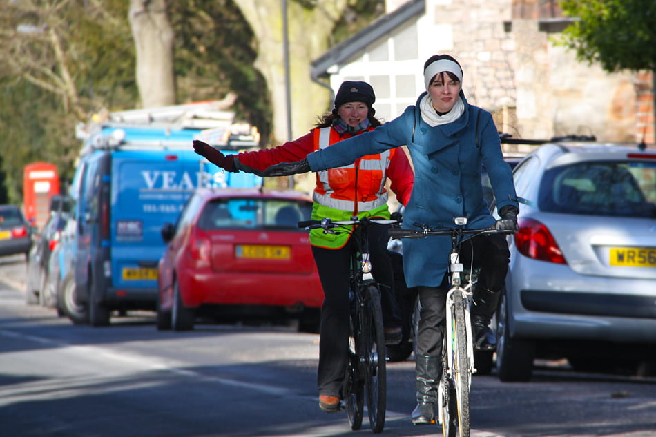Adult cycling instruction