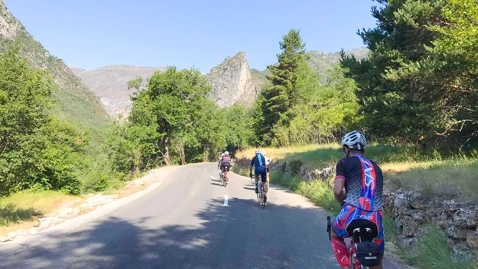 Beginner cycling route