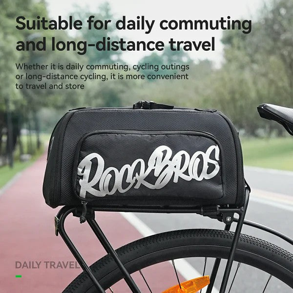Bike commuting luggage