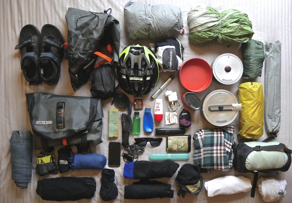 Bikepacking packing essentials