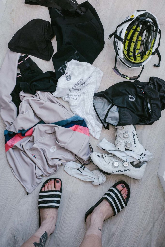 Cycling clothing care