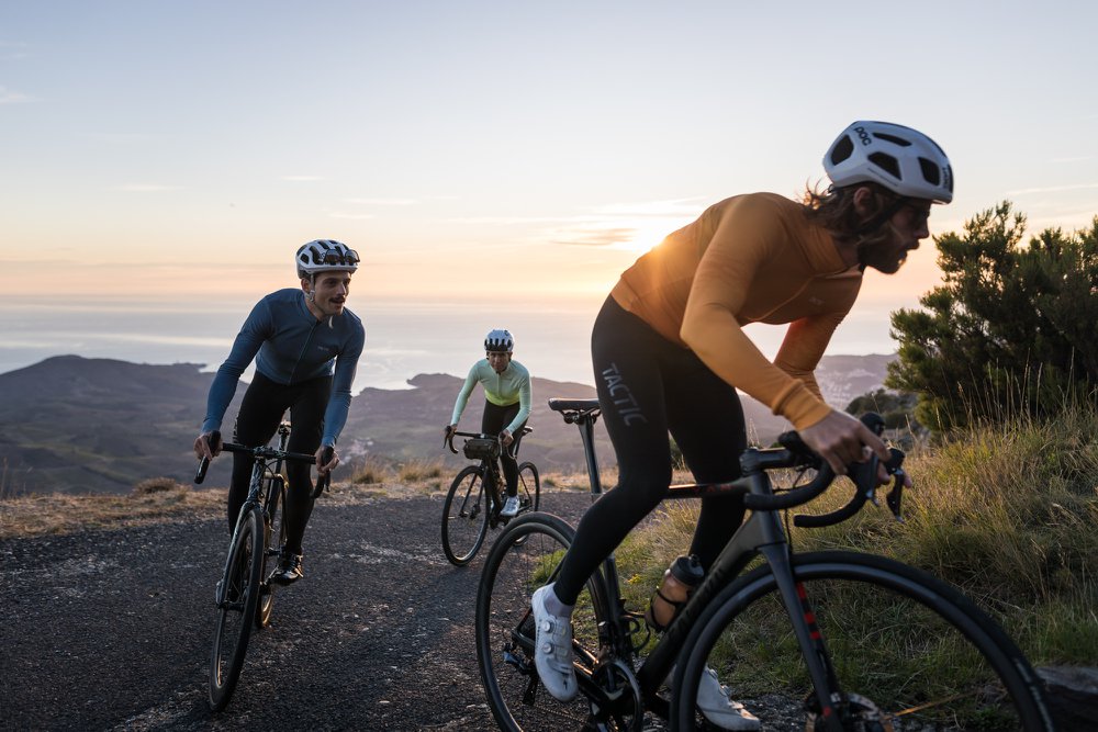Cycling fabric materials