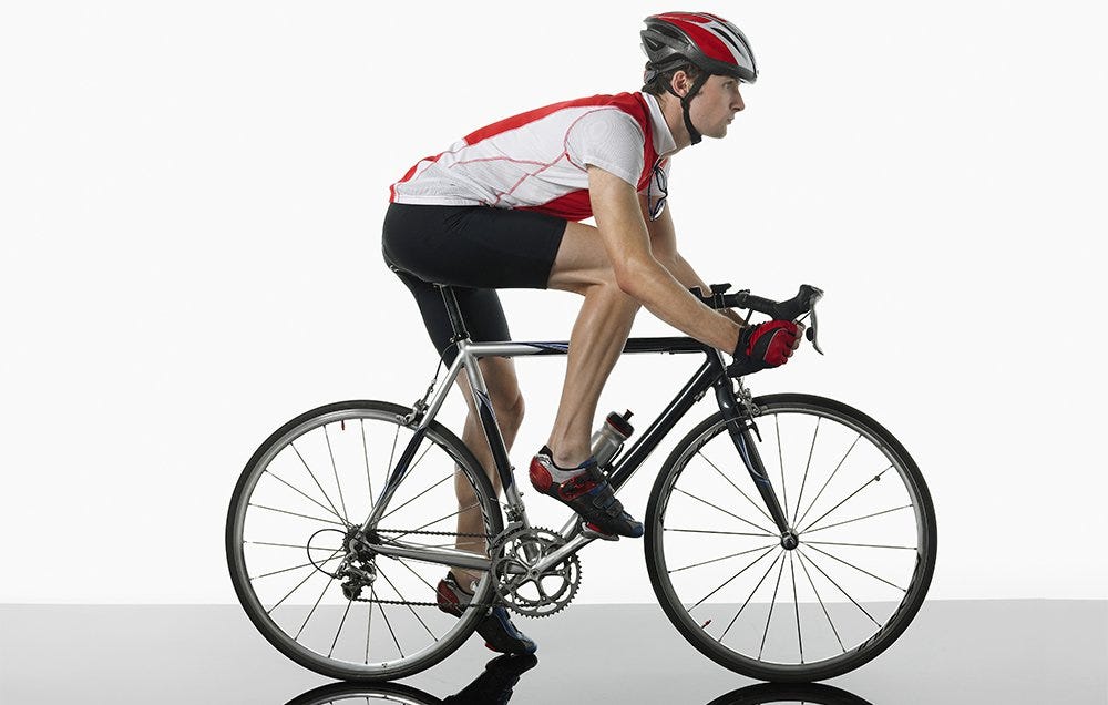 Cycling posture test