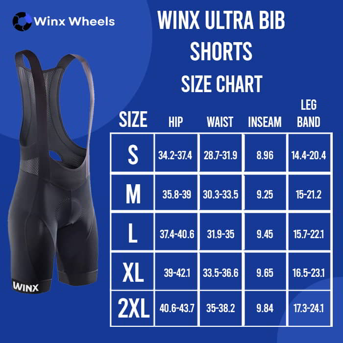 Cycling shorts sizing