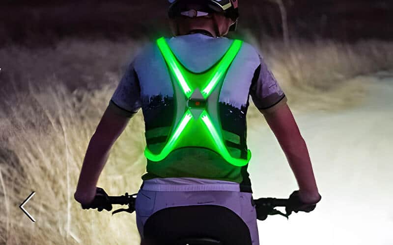 Cycling visibility equipment