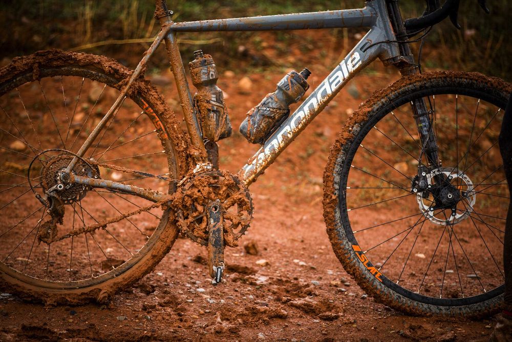 Dirty bicycle drivetrain