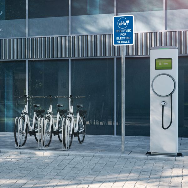 Electric bicycle signage