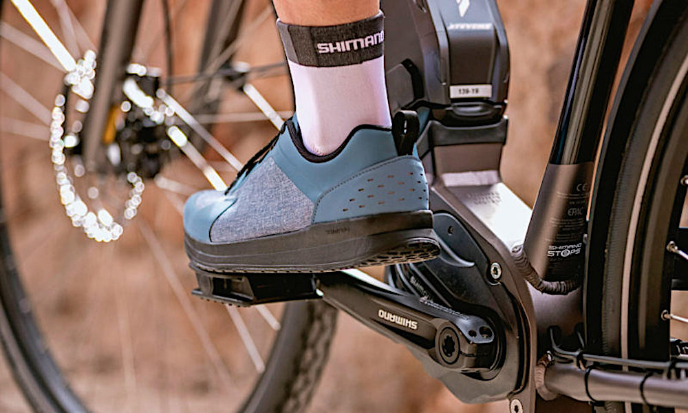 Flat foot bicycle