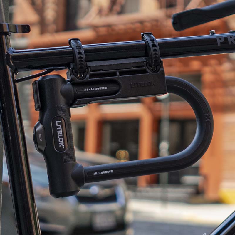 Frame mounted lock