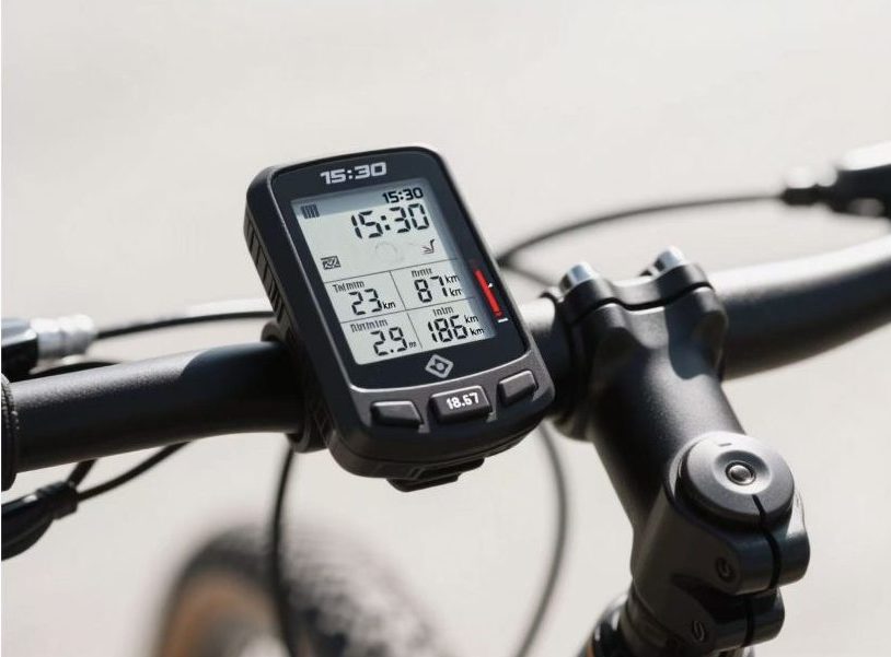 Handlebar device displays