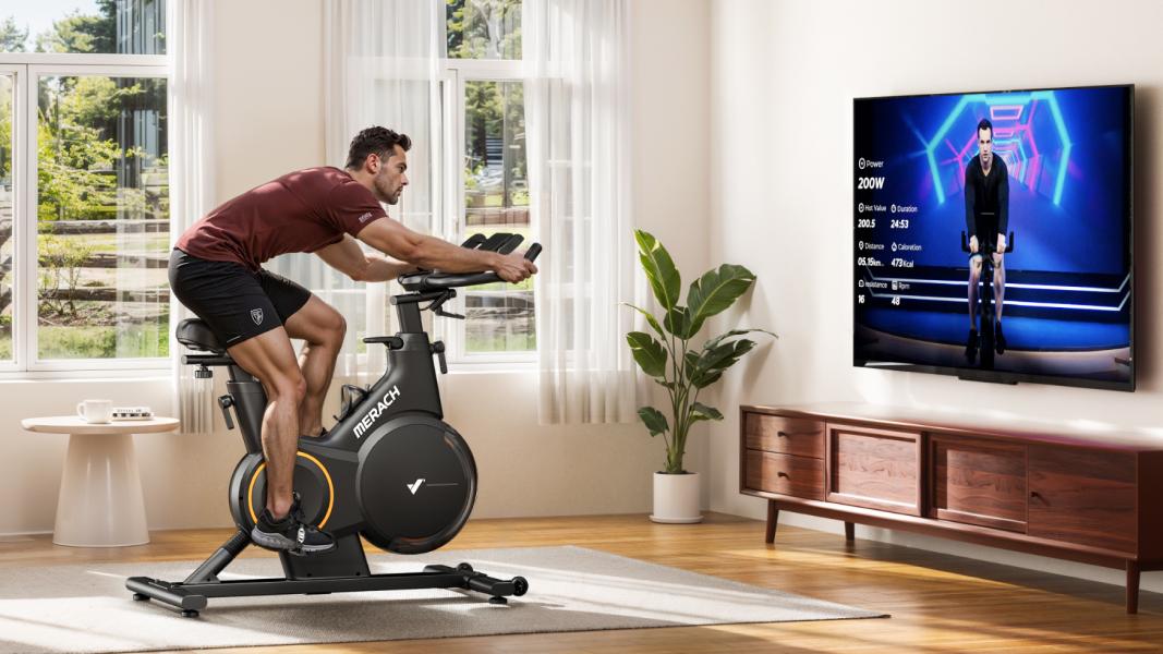 Home cycling workout