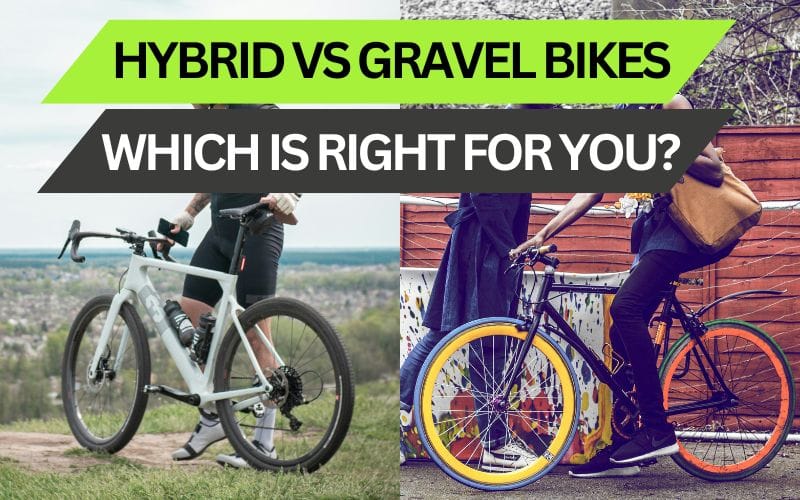 Hybrid and gravel bicycles