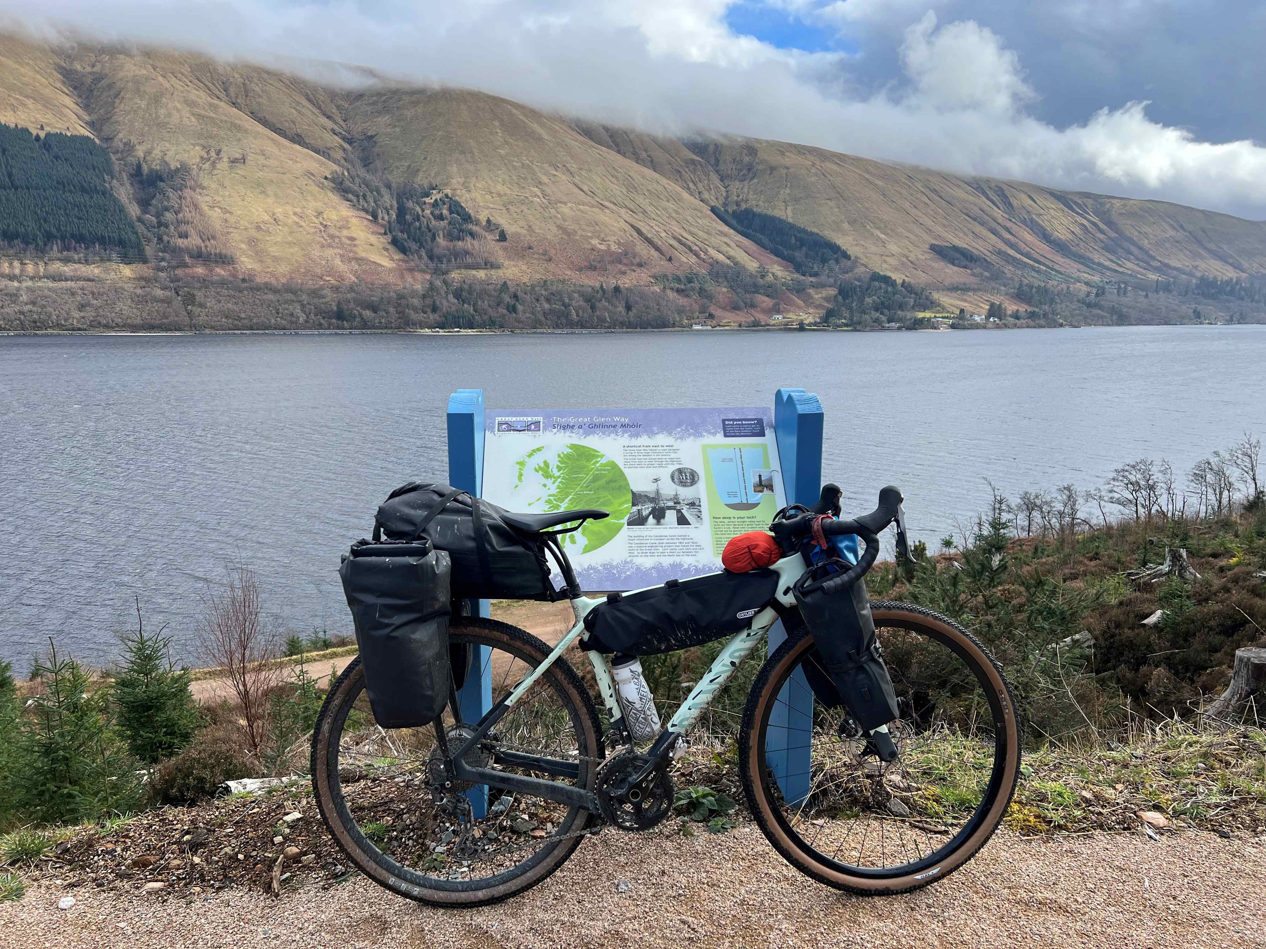Offline bikepacking navigation