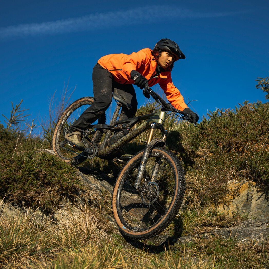 Outdoor bicycle posture