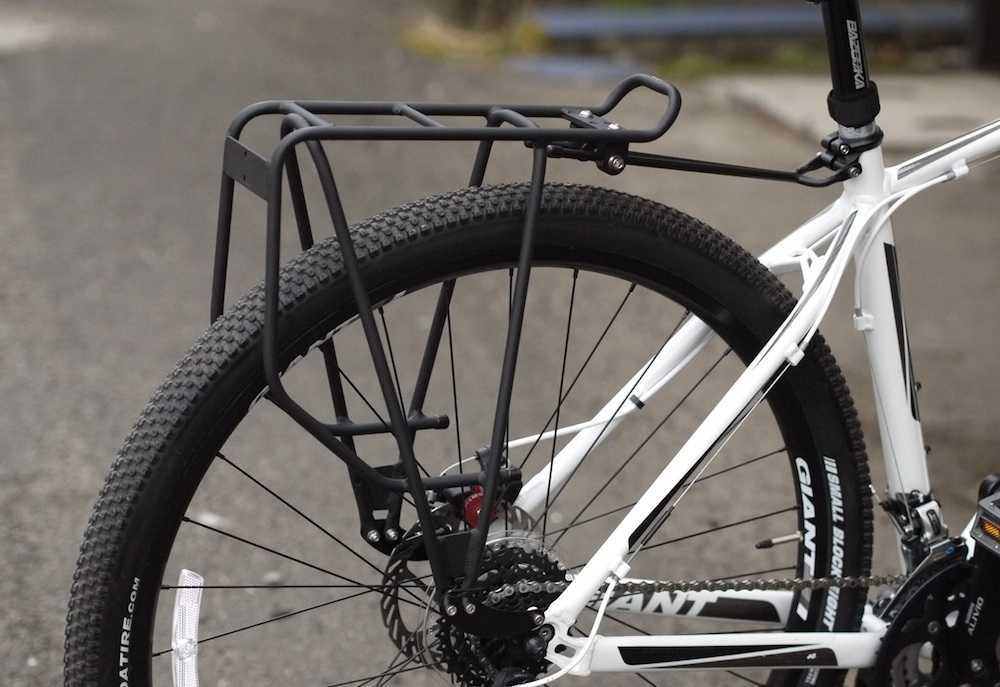 Pannier mounting clearance