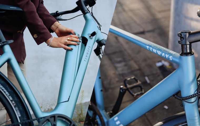 Removable ebike battery