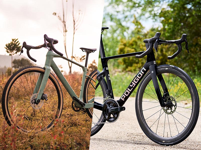 Road and gravel bicycles