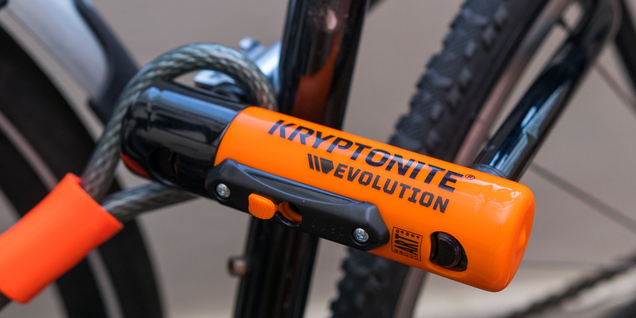 Secure bicycle locking