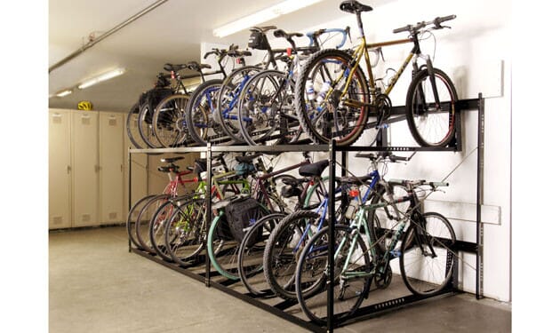 Shared bicycle storage