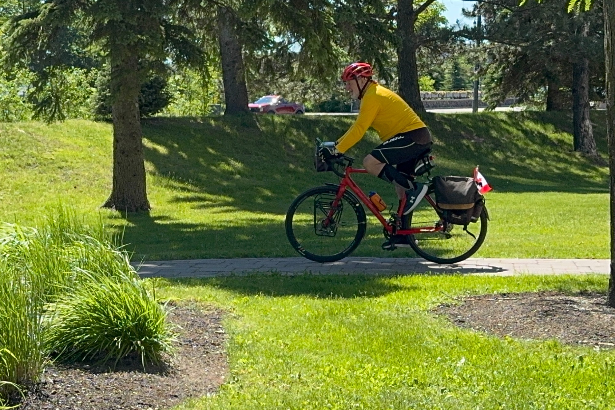 Solo cycling turnaround