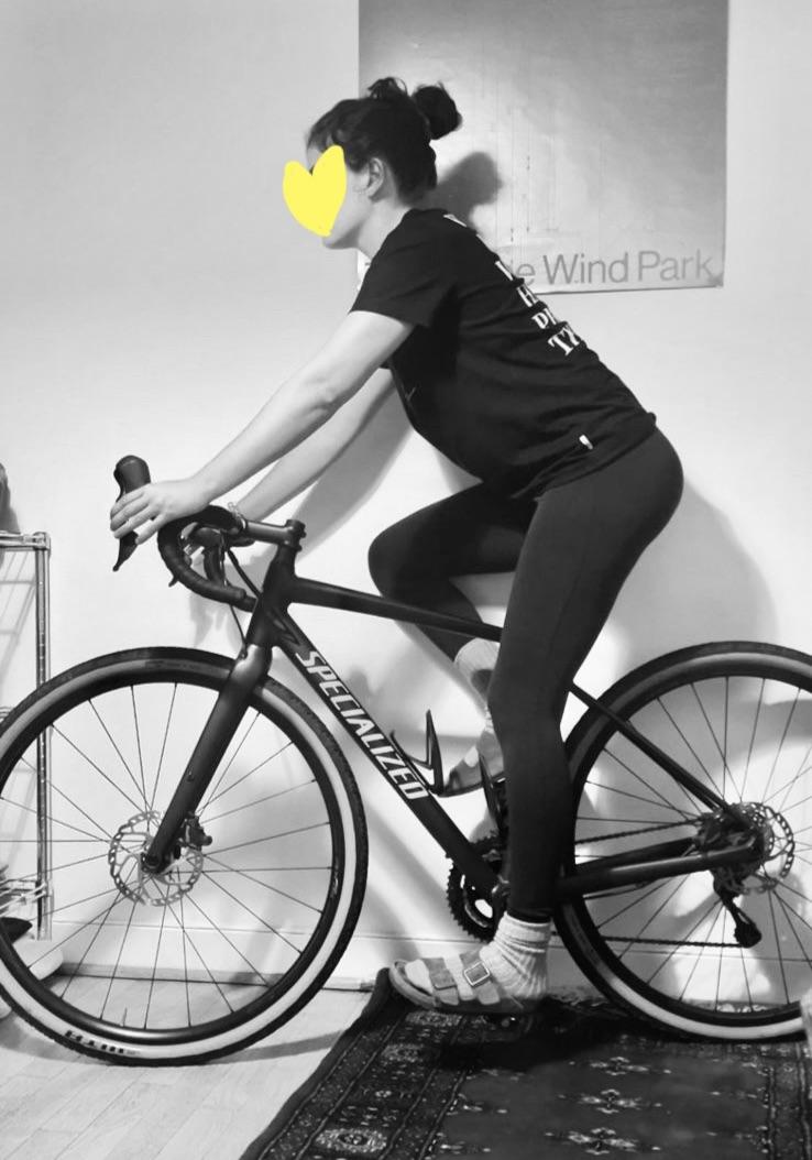 Starting pedal position