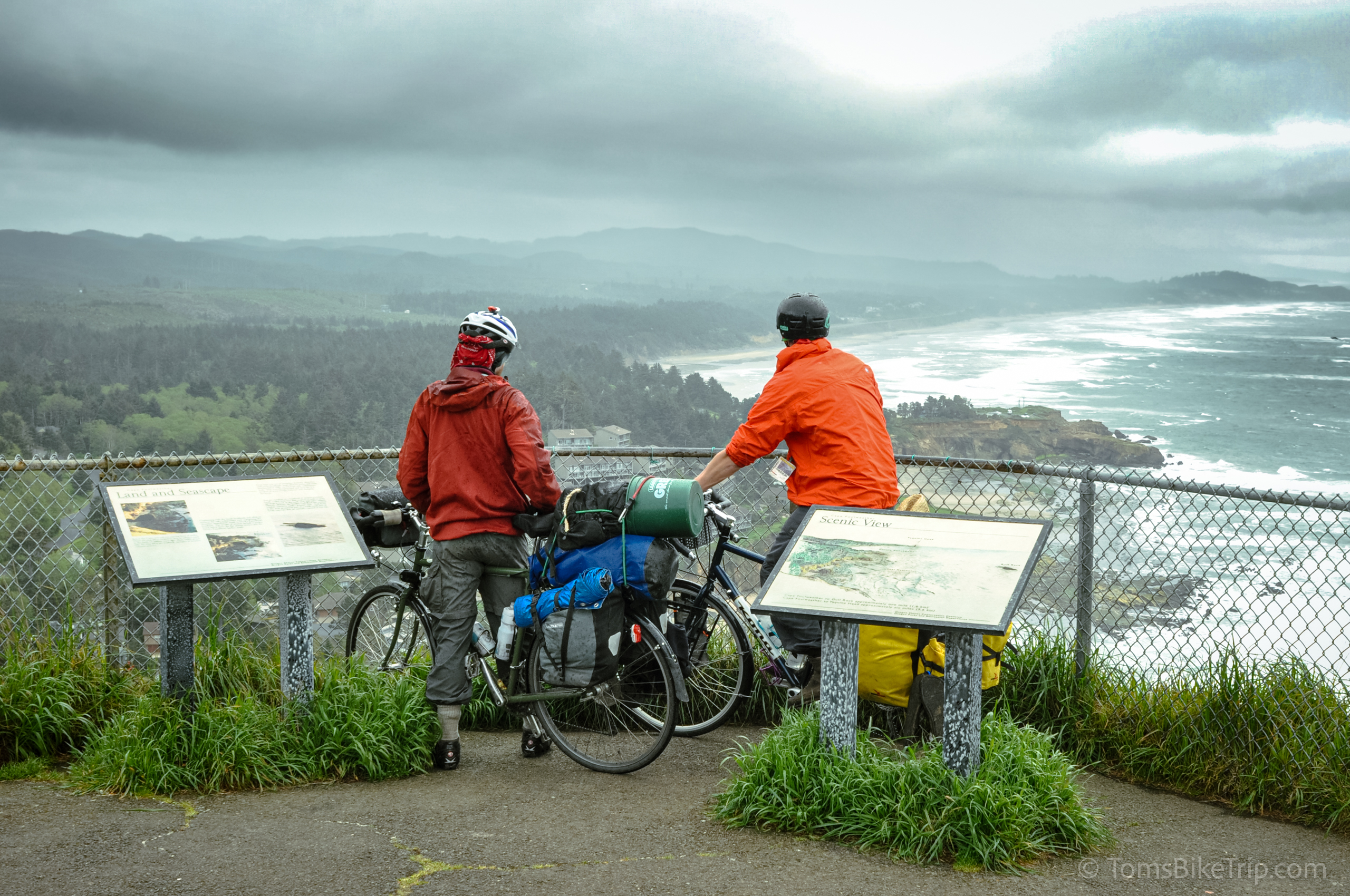 Wet weather cycling
