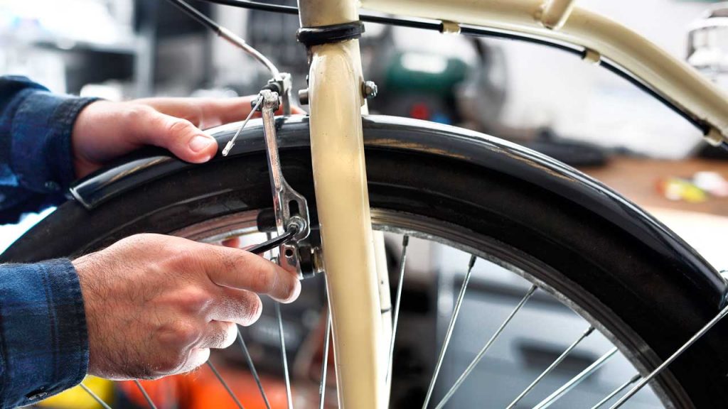 bicycle brake check