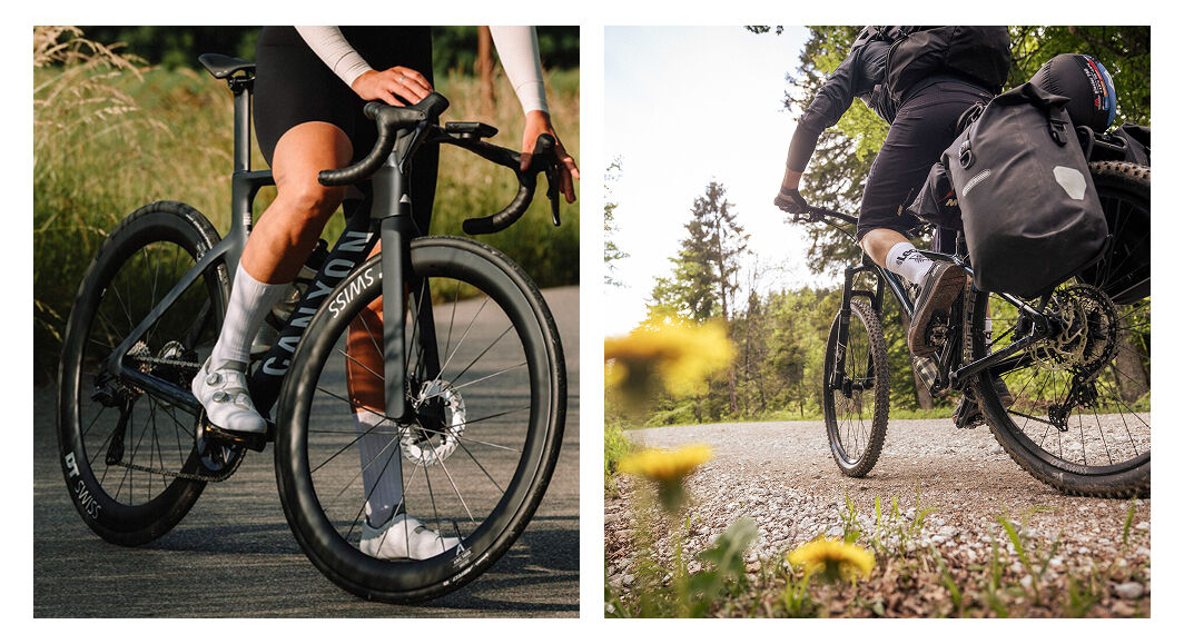 bicycle comparison ride