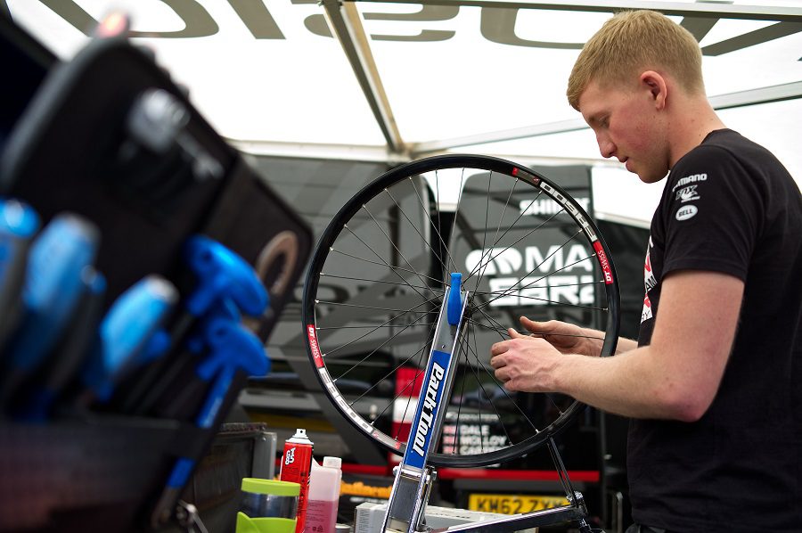 bicycle equipment inspection