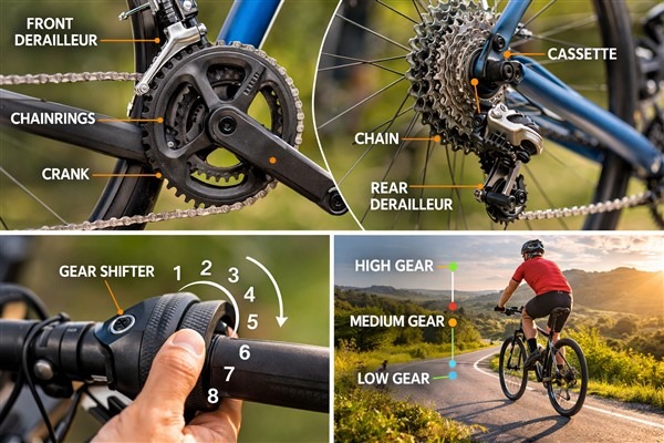 bicycle shifting components