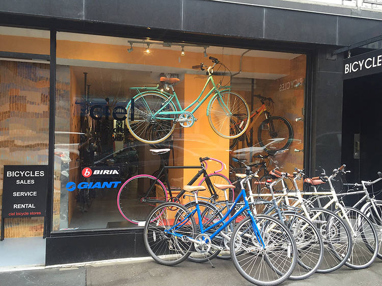 bicycle shop purchase