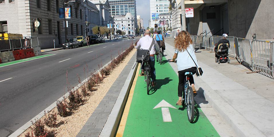 bike lane separation