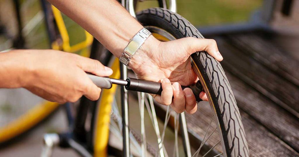 bike tire pressure check
