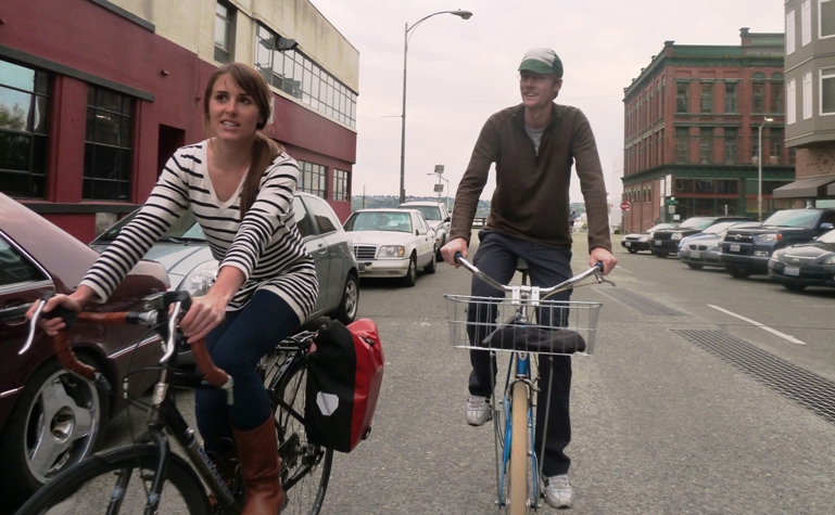 cycling forward sightline
