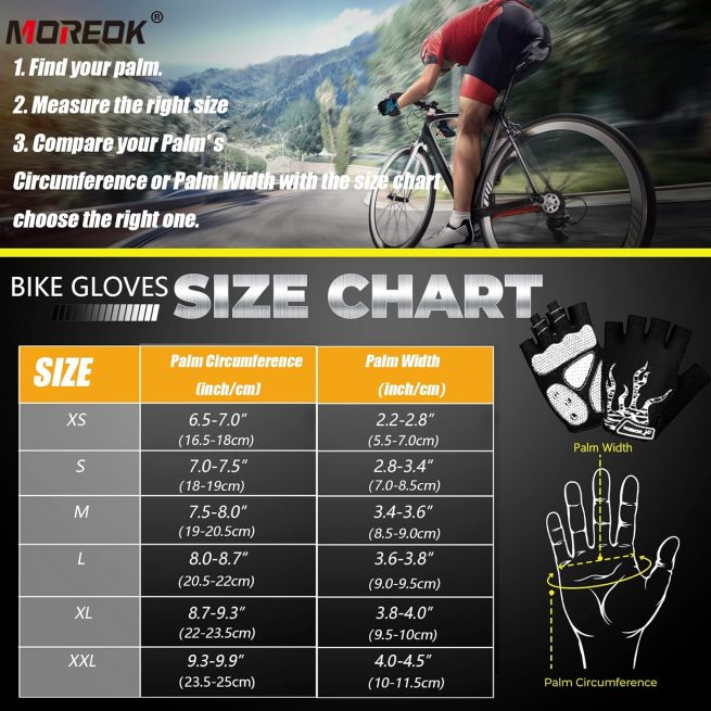 cycling glove sizing
