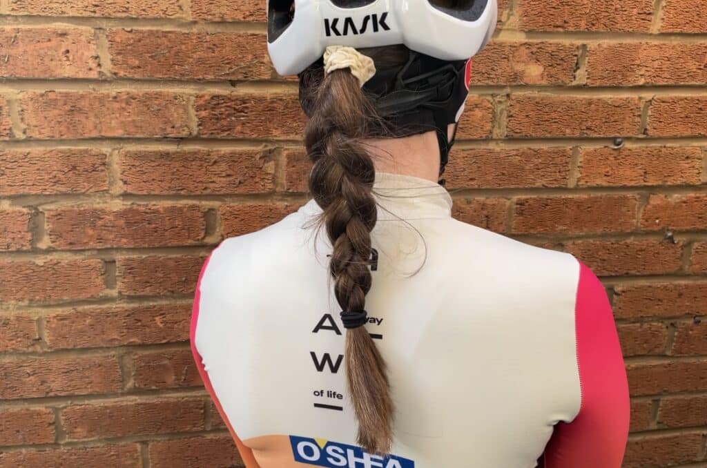 cycling hairstyle positions