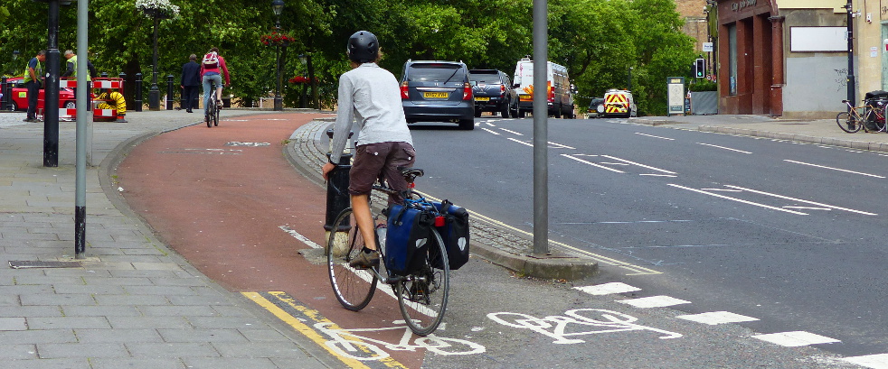 cycling path choices