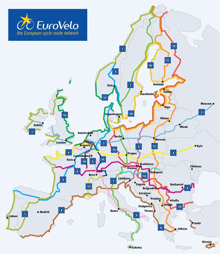 cycling route details