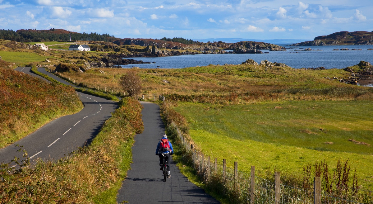cycling route terrain