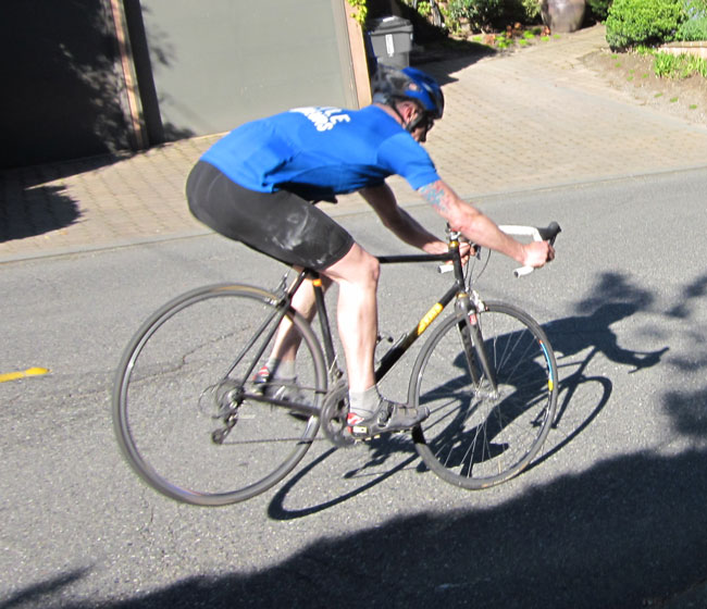front rear pressure