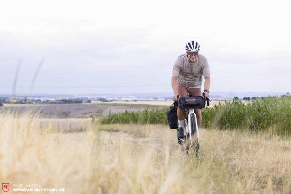 gravel bicycle test ride