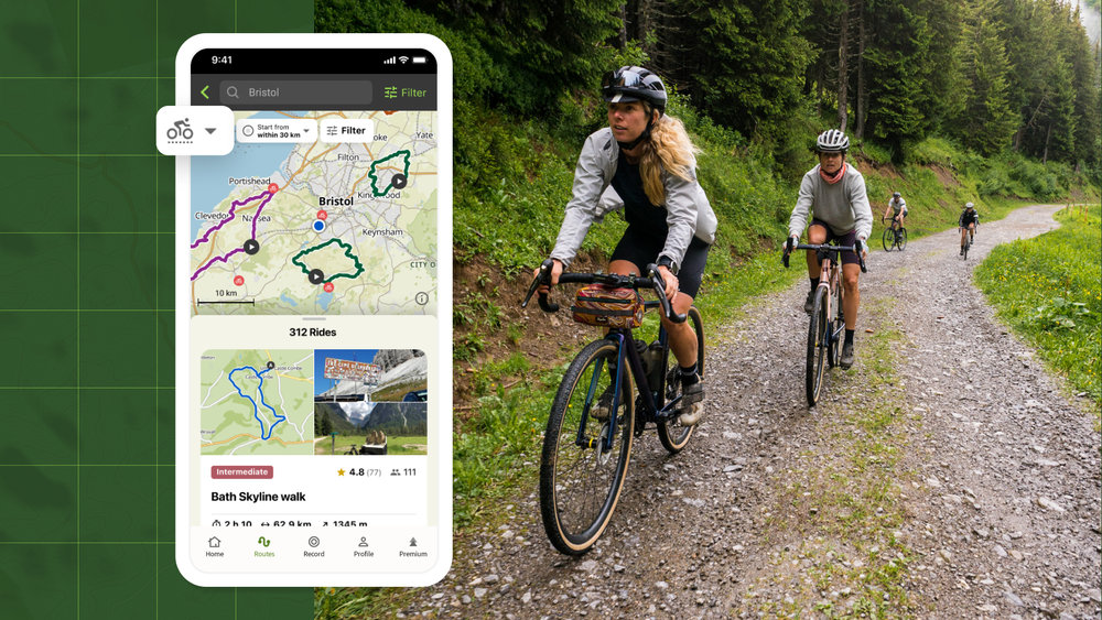 gravel route navigation