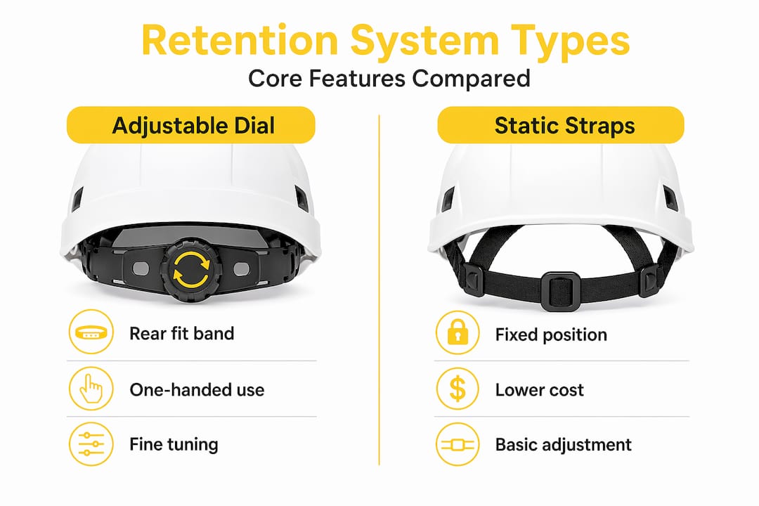 helmet retention systems