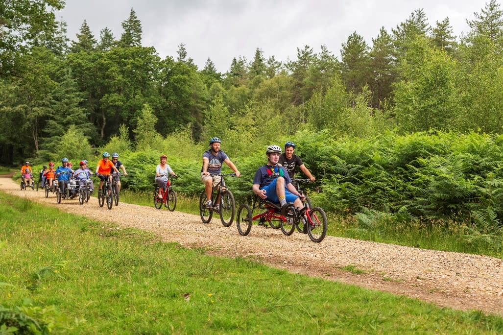 inclusive cycling group