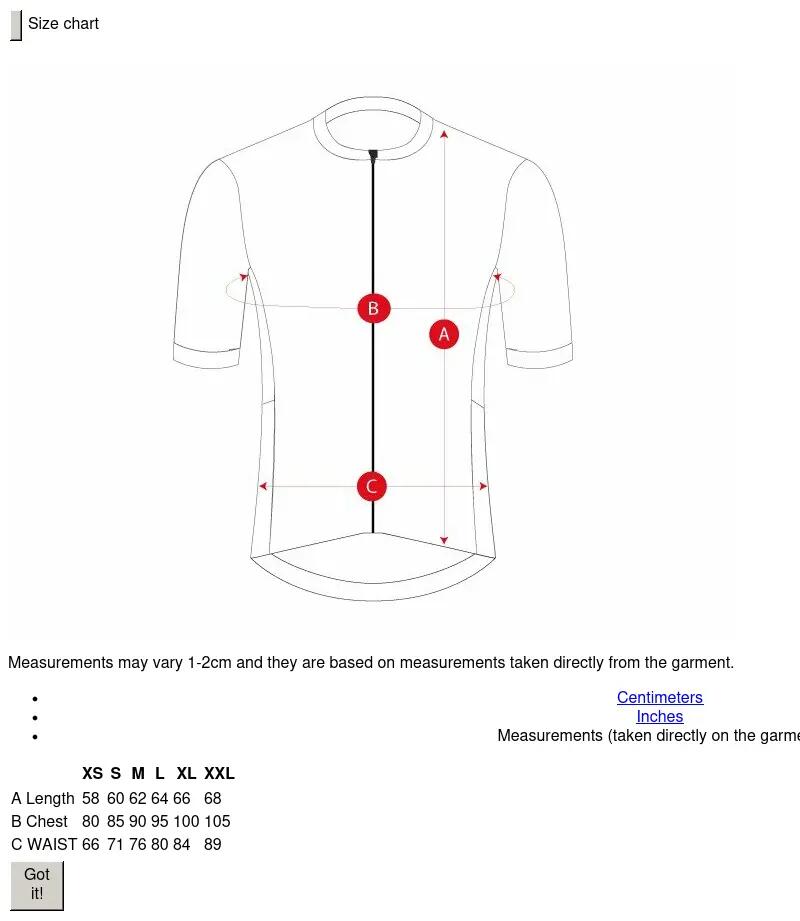 jersey torso proportions
