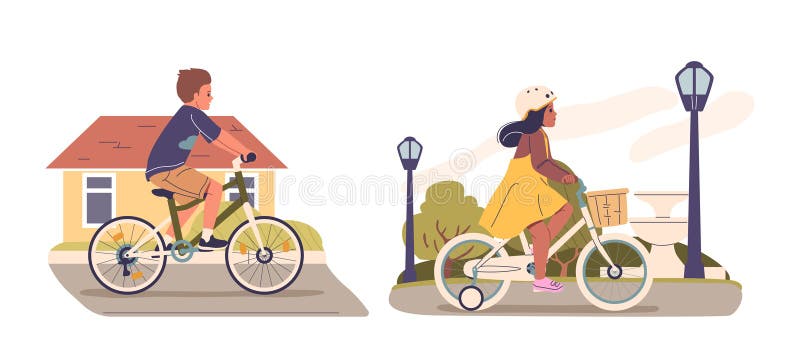 neighborhood cycling practice