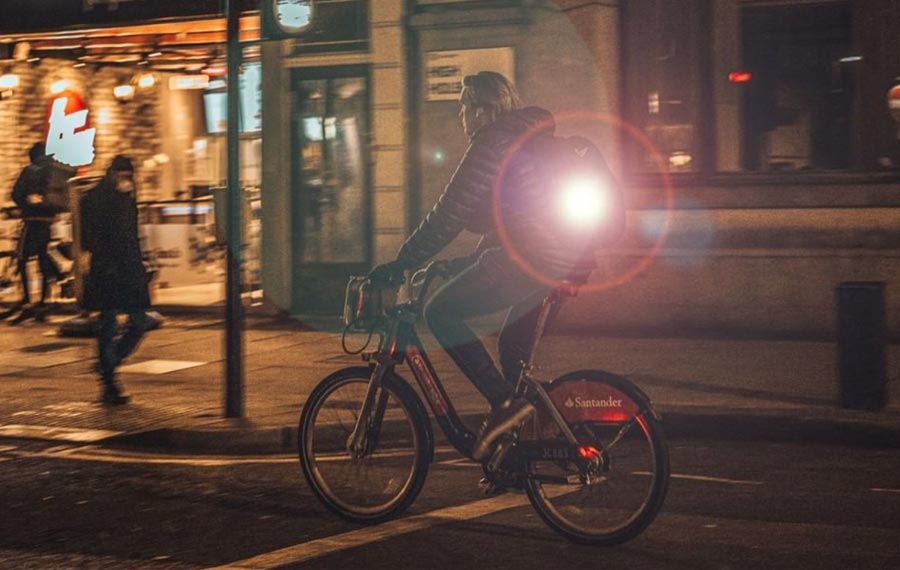 night riding visibility test
