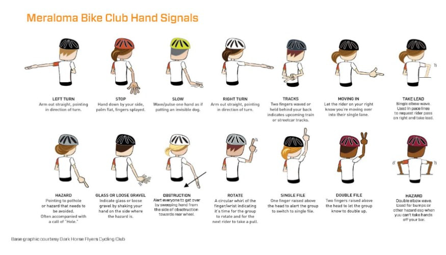 safe group cycling