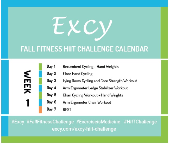 training week calendar