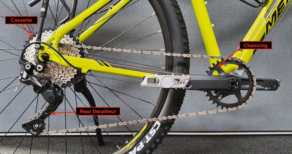 uphill bicycle gear shifting